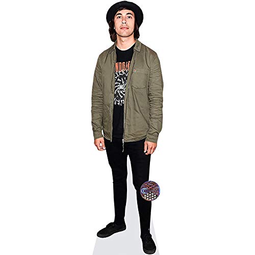 Vic Fuentes (Green Jacket) Silhouette en Carton Grandeur Nature
