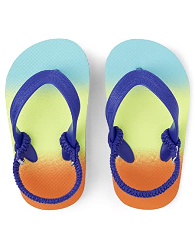 The Children's Place Toddler Boys Flip Flops With Backstrap, Ombre, 4-5 #TOP9