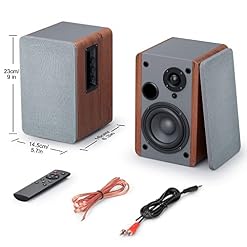 Smalody Haut-parleurs d’étagère Bluetooth alimentés – Entrée RCA Optique – Moniteurs de Champ Proche Actifs stéréo 2.0… - Les Beatles, Paul McCartney, John Lennon, RIngo Starr, George Harrison Smalody Haut-parleurs d'étagère Bluetooth alimentés - Entrée RCA Optique - Moniteurs de Champ Proche Actifs stéréo 2.0… – Image 5