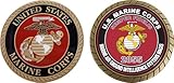 U.S.M.C. MOS 2855 Marine Air Ground Intelligence Systems MAGIS Challenge Coin