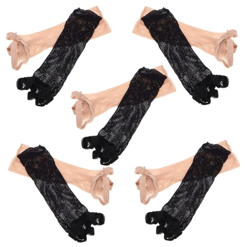 Healeved 10 Pack Women Hair Nets Mesh Net Wig Caps Stocking Hair Net Stretcher Hair Net Hair Net for Wigs Secure Stable Wig Cap Accessory