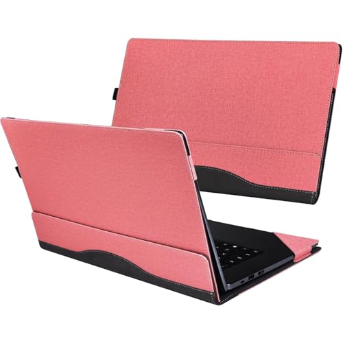 Funda rosa HP EliteBook 6 y ProBook 4 de 14 pulgadas en piel sintética resistente 7