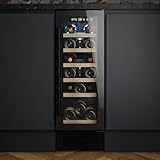 Cata UBBKWC30 30cm 18 Bottle Wine Cooler - Black - F Rated, 87cm x 29.5cm x 57.5cm (HxWxD) - Image 2