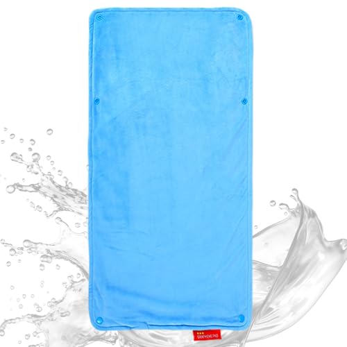 Générique Tappetino riscaldante portatile | navicella riscaldante impermeabile per gatti | materasso ricaricabile 58 x 28 cm per animali domestici cane gatto | per interni viaggi freddo inverno