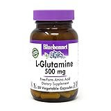 Bluebonnet Nutrition L-Glutamine 500mg, Supports Immune Function, Nitrogen Transporter, Soy &...