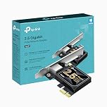TP-Link TX201 2.5 Gigabit PCI Express Ethernet Network Adapter, Low-Profile and Full-Height Brackets, Ethernet Network Card Supports Windows 11/10/8.1/8/7, Linux, Versatile Compatibility