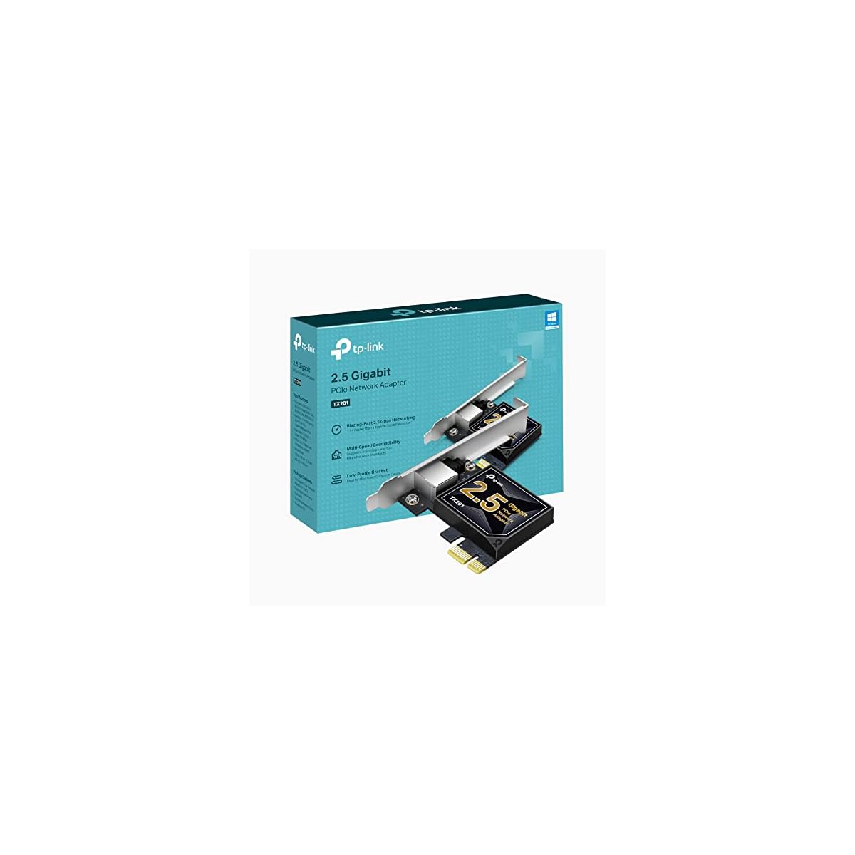 TP-Link-Adattatore-di-rete-PCI-Express-da-25-Gigabit-staffe-a-basso-profilo-e-a-tutta-altezza-supporta-Windows-11108187-Windows-Servers-RS-2022201920162012-R220122008-R2-Linux-TX201