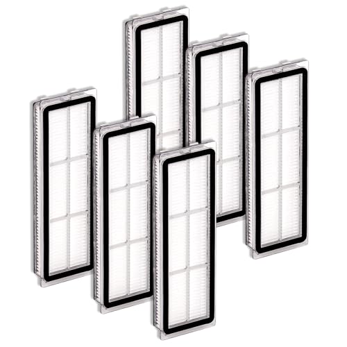 (6 Pieces) HEPA Filter Compatible With Dreame L10s Ultra, L10s Pro, L10 Ultra, Z10 Pro, S10, S10 PRO, S10 PLUS, B101CN, 1C, W10, X10+, L10 + plus, Z10 pro, D10 PLUS, Replacement Filters