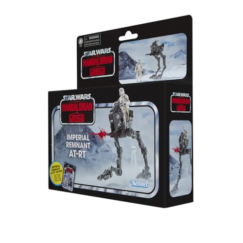 Star Wars The Vintage Collection Imperial Remnant AT-RT, The Mandalorian & Grogu Premium 9.5-cm-scale Vehicle, Includes Action Figure - Image 3