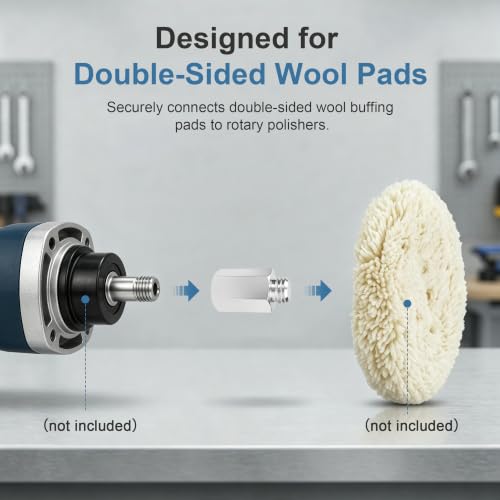 Image of 5 /8 inch-11 Extender Bolt Adapter for Double-Sided Wool Pads & Rotary Polishers