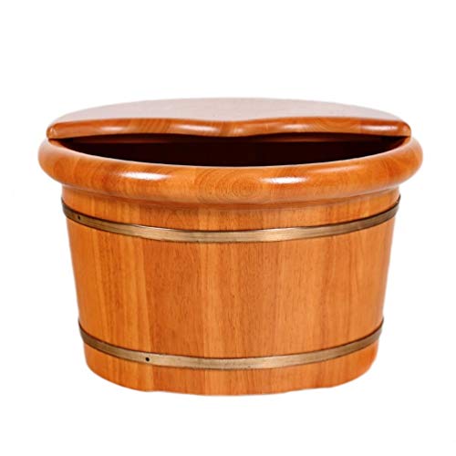 Spa de pies barril de madera para adultos
