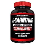 Super Strength L-Carnitine 1000mg Servings Plus Calcium for Boosted Metabolism and Improved Muscle Gain - Arazo Nutrition