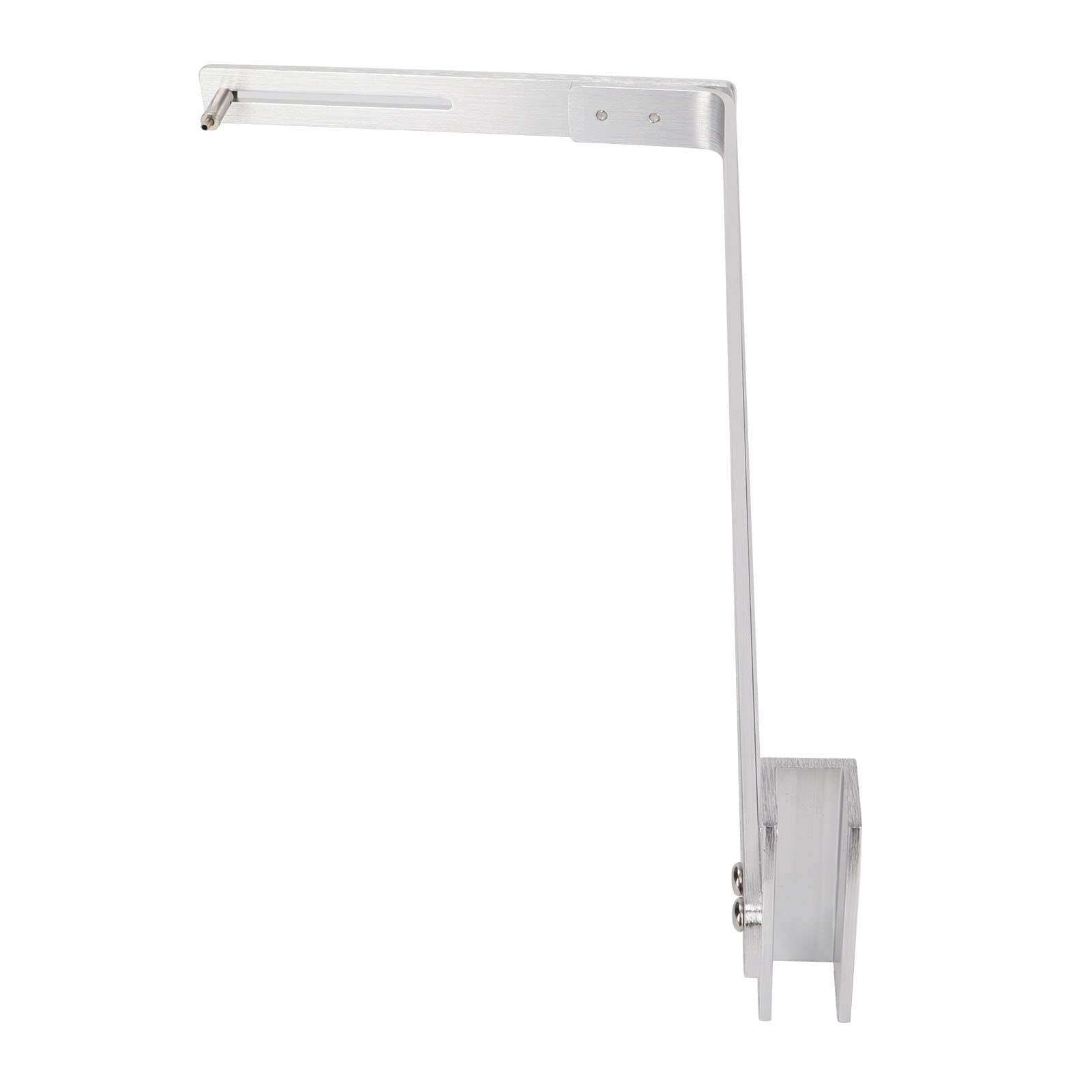 Akozon Brazo de Montaje de Tanque LED para Acuario, Soporte de Luz Ajustable de Aleación de Aluminio para Peceras, Tanque LED para Acuario
