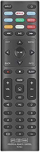 Universal SmartCast TV Remote for All Vizio LED LCD HD 4K UHD HDR Smart TVs with 9 Shortcuts, Sleep Mode