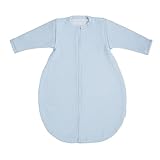 Baby's Only - Saco de Dormir Classic - Mangas Desmontable - Azul Polvo - 70 cm