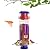 Beserie Solar Bird Feeder for Outdoors Hanging, Squirrel Proof Bird Feeder, Metal Waterproof Wild Bird Feeders,Cardinals Feeders, Gifts for Bird Lovers, Garden Decoration
