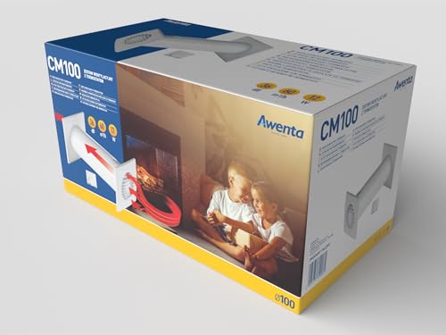 4in1 Heißluftverteiler Turbine Ventilator + Thermostat + Zubehör