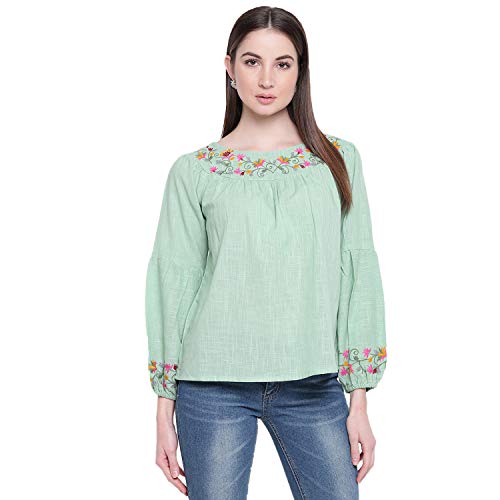 Image of mayra Women's Cotton Casual Top