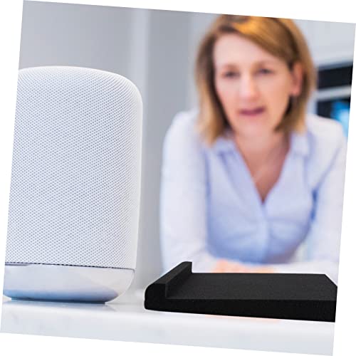 BESTonZON 2 piezas Almohadillas de Aislamiento para Altavoces Acústicos, Almohadillas de Espuma de Alta Densidad para Estudio y Uso en Casa miniatura 5