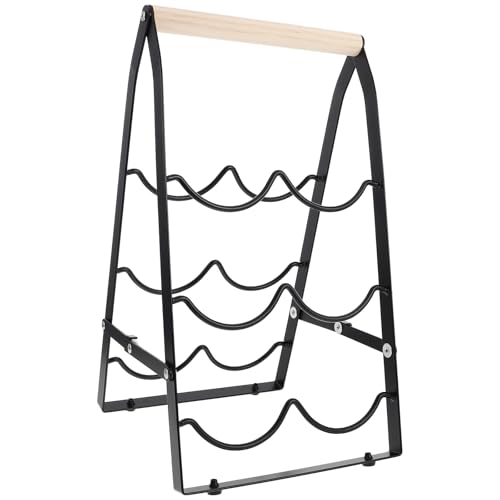 ABOOFAN Organizador De Botellas Armario para Vinos Diseño Plegable Almacenamiento Multifuncional