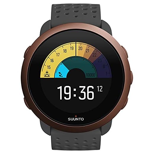Suunto 3 2020 Edition Fitness Multi Sport Watch with Adaptive Training Guidance (Slate Grey Copper)