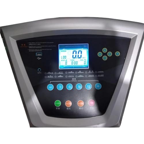 Genérico Compatible con la Cinta de Correr Yijian YJ8001, Panel de Control Superior con Pantalla LCD y Panel de operación.