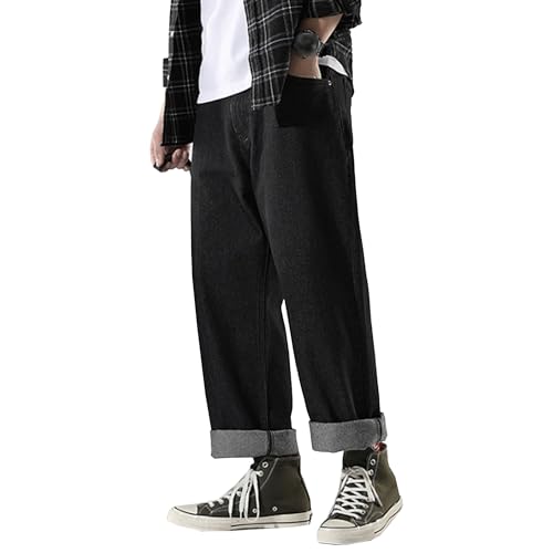 Pantalon en denim hip-hop décontracté idéal pour la ville