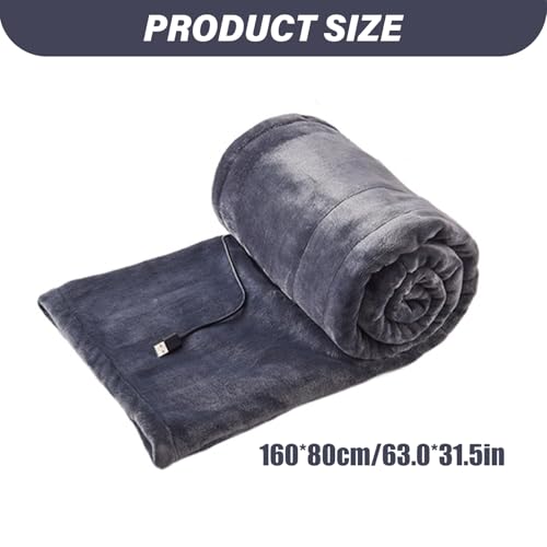 Couverture chauffante USB pour soulager le dos et se réchauffer instantanément sur le canapé