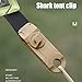 Bloepum 10pcs Outdoor Camping Tent Windproof Reusable Fixing -Clips Clamps Tarp Cord Buckle Tensioner Tent Red