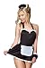Dreamgirl Women's Maid Me Dirty Babydoll