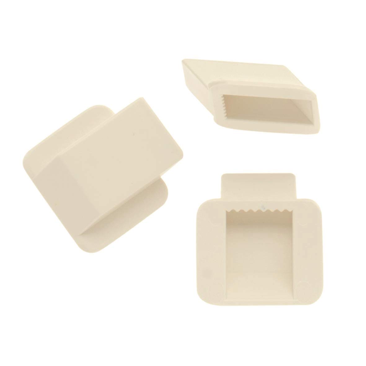 GlorexGmbH Eingiess Modelling Tool Hook, white, 10 pieces, 0.98 x 0.78 Inch