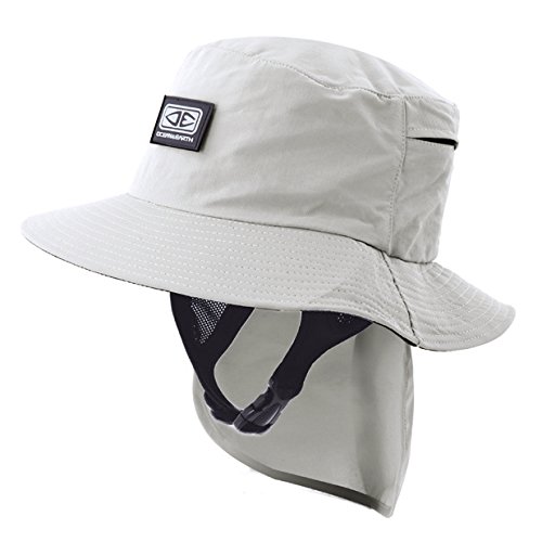Ocean&Earth Sombrero para Hombre Indo Surf Hat (XL, Blanco)