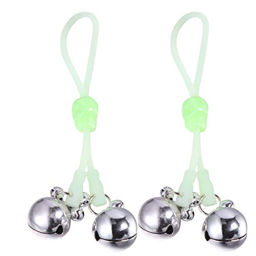 HEALLILY 2 Peças de Grampo de Mamilo Não Perfurado Grampo de Mamilo Ajustável para Casais (Corda de