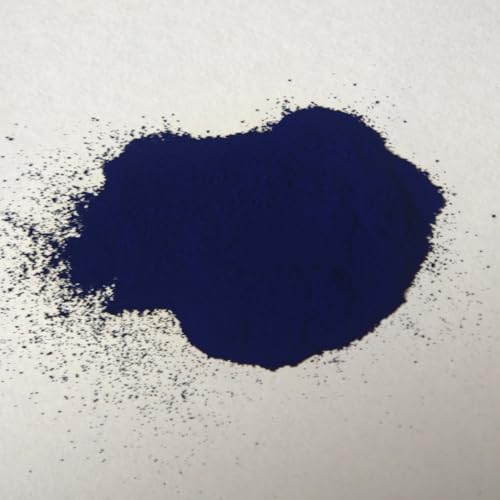 100 Grams Prussian Blue Powder CAS: 14038-43-8 C18Fe7N18 Ferric Ferrocyanide Berlin Blue for Lab Analytical Experiments and Pigment Application