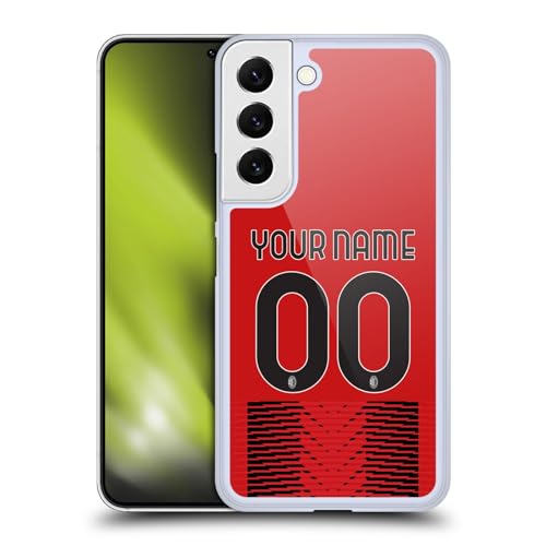 Coque Samsung S22 5G AC Milan Fini les rayures avec le style officiel du club
