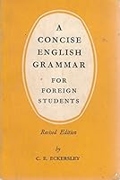 A Concise English Grammar For Foreign Students B00Q1RM3ZQ Book Cover