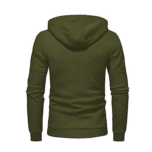 Men's Fashion Hoodies & Sweatshirts, Zip Up Hoodies, Lightweight Long Sleeve Basic Slim Fit Cotton Jackets with Pocket3