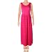 Calvin Klein Women's Sleeveless Maxi Dress with Printed Skirt