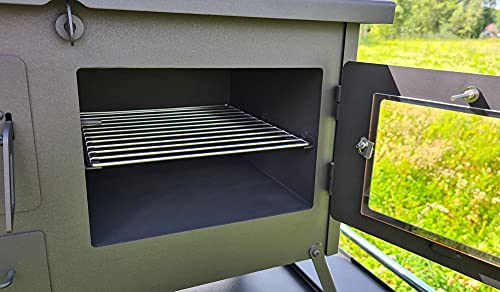 Foto von Outdoor-Küchenofen Garten-Kamin Gartenküche ERNA Gartenofen Pizzaofen Grillkamin Holzbackofen