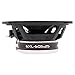 DS18 EXL-SQ5.25 - Car Speaker 5.25 inch High Sound Quality Glass Fiber 2 Way 3-Ohms Speaker - Sleek Compact Design with A Chrome Finish - Superior Bass Response - 340 Watts Max - Set of 2