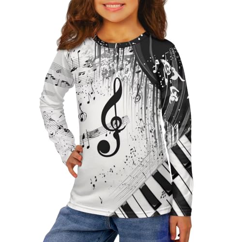 Boys Novelty Graphic Tees Shirt Kids Long Sleeve T-Shirts 3-16Y Casual Pullover Tops Soft Spring Tshirts4