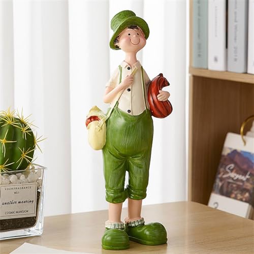 Sculpture de table figurines mignonnes pour égayer un meuble TV vide - 8