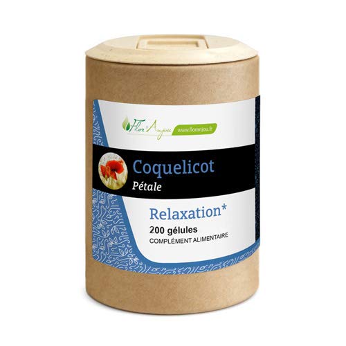 Floranjou - Gélules Coquelicot pétale - 200 gélules