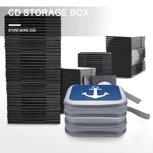 Boîtier CD gain de place 40 disques à fermeture éclair pour voyage - 6