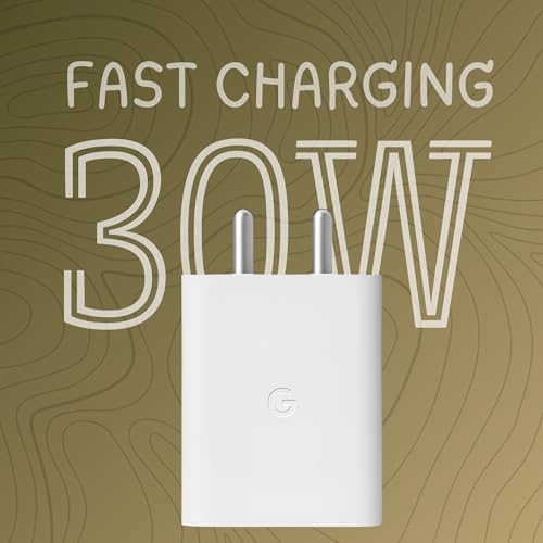 Image of Umake 30W Original C-Type Power Fast Adapter Compatible with Google 10 /10 Pro /9A /9 Pro XL /9 Pro /8 Pro /8 /8a /7 Pro /7A /3A Pro -Tablet /Chromebook Support 30 W USB C Devices Quick Charge BIS Certified