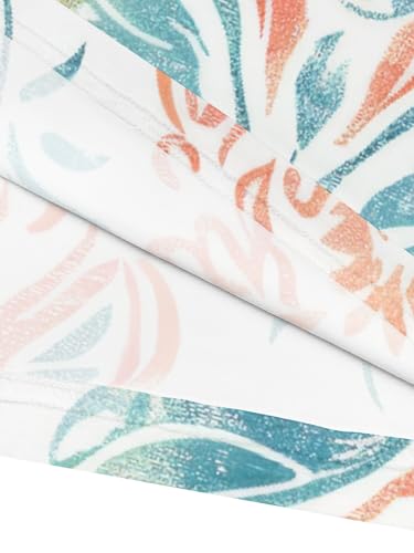 Image of PinkPatty Plus Size Maxi Dress for Women Casual V Neck 3 /4 Sleeve Boho Printed Long Dress with Pockets