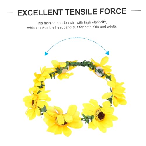 Accessoire de tête de mariage raffiné et décoration cheveux UKCOCO - 5