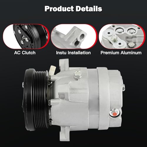 Image of Air Conditioning Compressor for Chevy Camaro for Pontiac Firebird 1995-2002