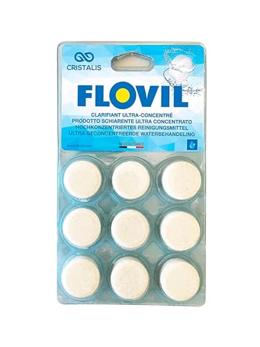 Flovil Clarificante ultraconcentrado blister de 9 pastillas