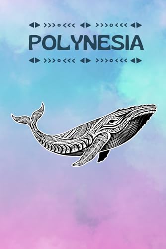 Polynesia notebook: Whale journal / diary 120 Lined Pages